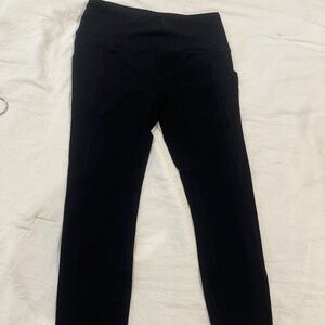 Black RBX leggings with pockets